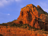 Red Rocks at Sterling Canyon in Sedona  Arizona  USA