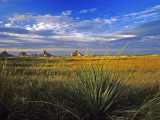 Badlands National Park  South Dakota  USA