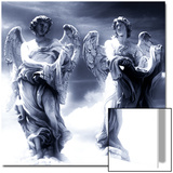 Angel Statues in the Clouds