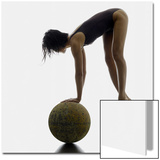 Woman Balancing on Globe