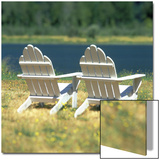 Adirondack Chairs  Puget Island  Wahkiakum County  Washington