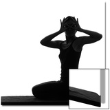 Woman Sitting and Masking Eyes