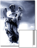 Angel Statue in the Clouds
