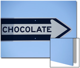 Street Sign That Says Chocolate in San Francisco  California