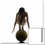 Woman Balancing on Globe