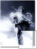 Angel Statue in the Clouds