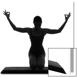 Woman Sitting with Arms Up