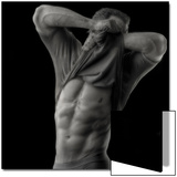 Physically Fit Man Taking Off His Shirt and Exposing His Abs