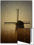 A Windmill with Old Photo Treatment