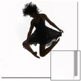 Woman Jumping in the Air Dancing