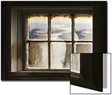 Ceramic Vases Behind Window