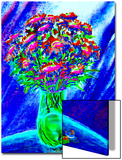 Bouquet of Asters in Vase