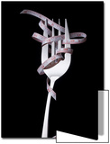 Fork with Measuring Tape Wrapped around It