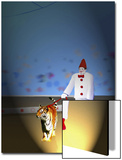 Nick the Clown Led by Tiger
