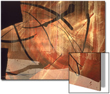 Abstract Image in Red and Black