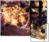 Abstract Image in Yellow  Black  and Magenta