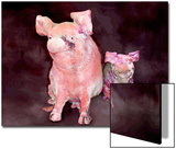 Pig and Piglet Statues
