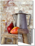 Still Life of Two Pears and a Coffee Pot