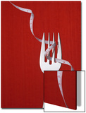 Fork with Measuring Tape Wrapped around It
