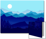 Blue Mountains  Evergreens and the Blue Moon