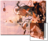 Abstract Image in Pink and Brown