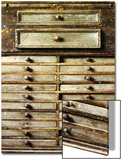 Board with Archival Wooden Drawers