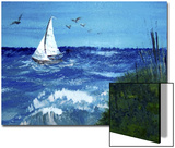 Sailboat in Stormy Seas