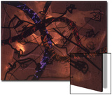 Abstract Image in Brown and Black