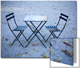 Two Chairs and Table