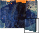 Abstract Image in Blue and Orange