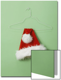 Santa Hat on Wire Hanger