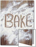 Word Bake in Flour