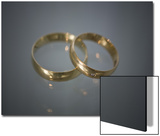 Wedding Bands on Glass