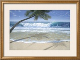 "Summer Shade" Pre-made-framed Framed Art Print
