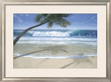 "Summer Shade" Pre-made-framed Framed Art Print