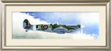 "Spitfire MK9" Pre-made-framed Framed Giclee Print