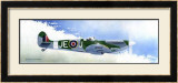 "Spitfire MK9" Pre-made-framed Framed Giclee Print