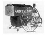 A Royal Mail Parcels Post Delivery Tricycle