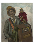 An Organ-Grinder and His Monkey