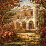 Portico at Sunset