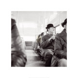 City Gent on the Top Deck of a Bus