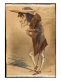 The Famed Victorian Actor Henry Irving in the Role of King Richard Iii