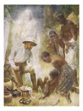 The Healer' a British Missionary in Africa Treats a Native Patient - with Divine Help