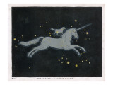 The Constellation of Monoceros - a Unicorn - and Canis Minor - a Small Dog