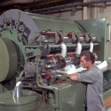 Wool Processing at Patons and Baldwins Factory  Darlington Photograph by Heinz Zinram