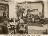 The Lounge at the Hotel Wentworth  Sydney  New South Wales  Australia