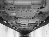 Undercarriage of a Train