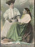 A Gipsy Reads a Palm - the Left Hand 'there's Happy Days in Store for You'