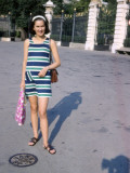 Young Woman in a Stripy Dress  Geneva