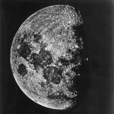 The Moon Photographed on the Tenth Day of the Lunar Cycle